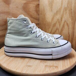 Converse Chuck Taylor All Star Lift Platform Canvas Sneakers Womens Size 8